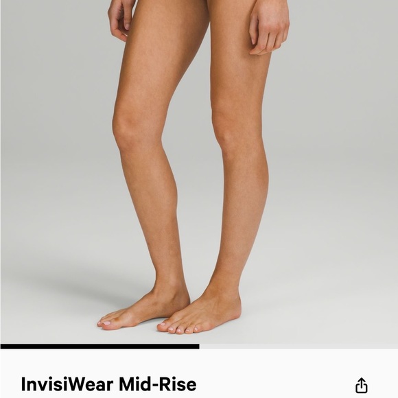 NWT Lululemon InvisiWear Mid-Rise Bikini Underwear - Picture 4 of 8